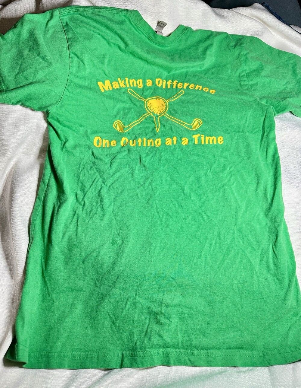 Joe Joe’s Annual Golf Classic T Shirt Mens M Green Novelty Golf T Vintage Look